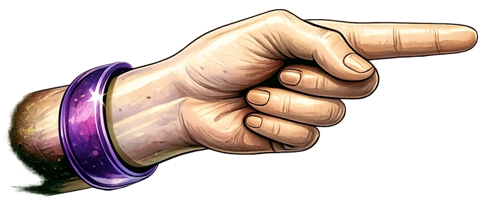 Bild eines zeigenden Fingers